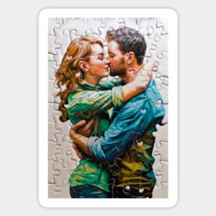 Couple in love Sticker